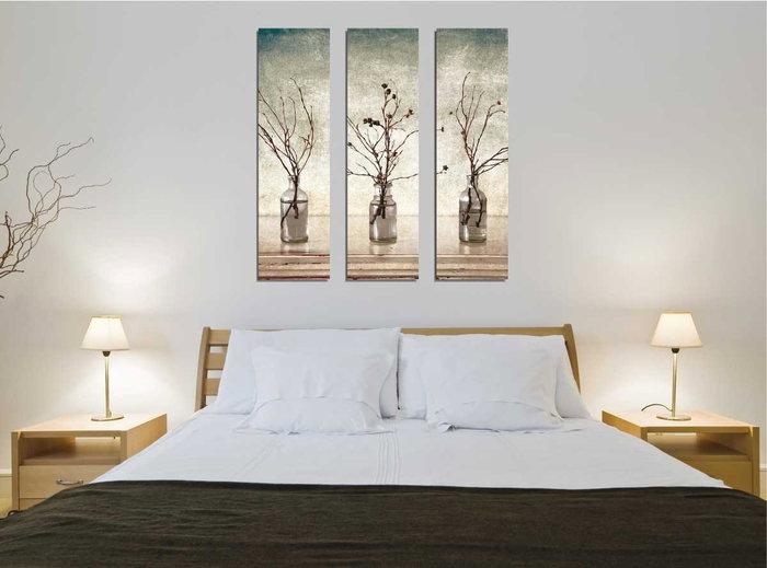 Wallity CU12 Lienzo Decorativo Multicolor (3 Piezas)